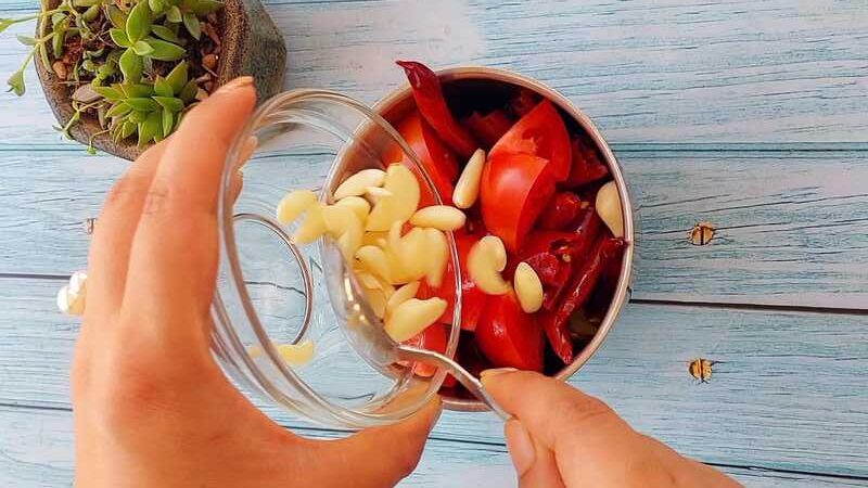 spicy lal chatni in 5 min recipe homemade and easy