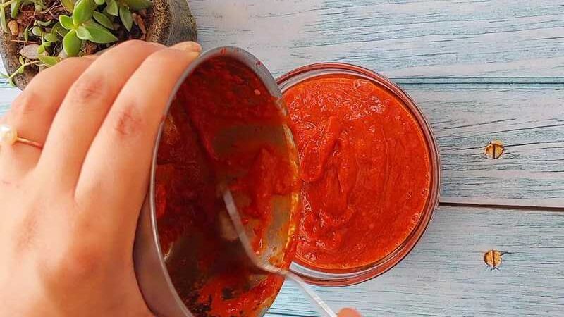 spicy lal chatni in 5 min recipe homemade and easy