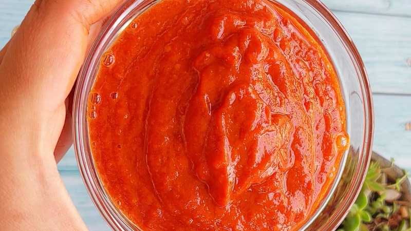 spicy lal chatni in 5 min recipe homemade and easy