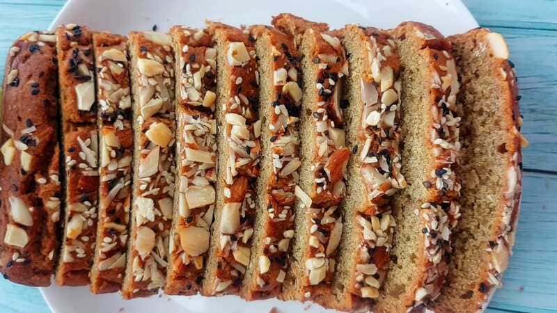 Banana bread in 5 mins