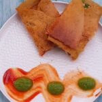 Crispy aloo tikki burger