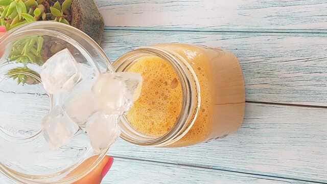 homemade iced coffee