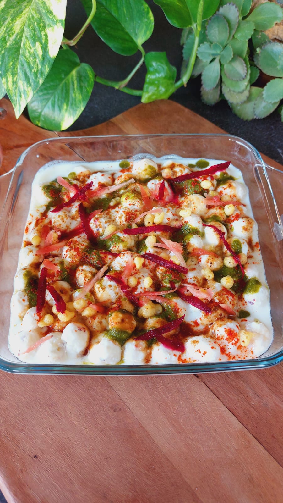 instant dahi vada or dahi bhalle recipe no frying, diet hriendly healthy chaat