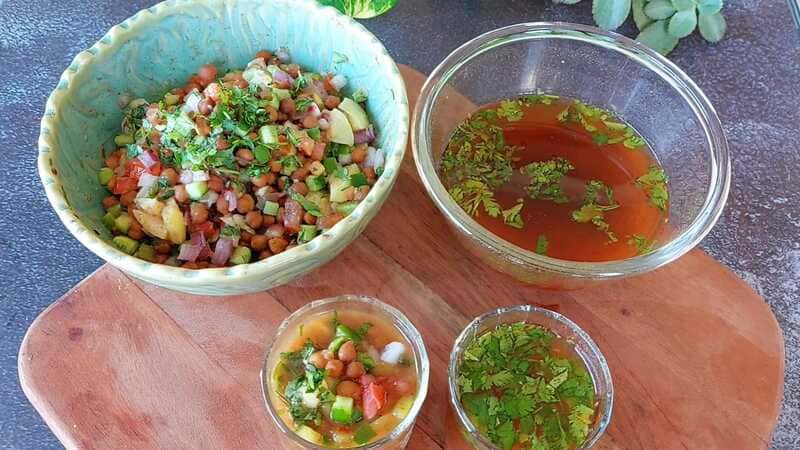 Black Chickpea Salad