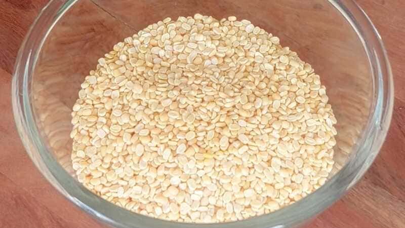 pani ke fulke with moong dal