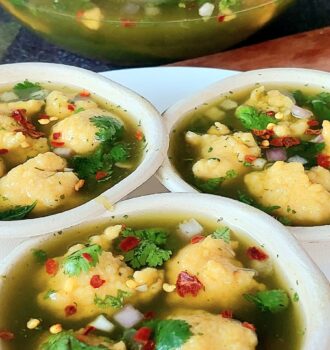 chatpata n spicy pani ke fulke recipe