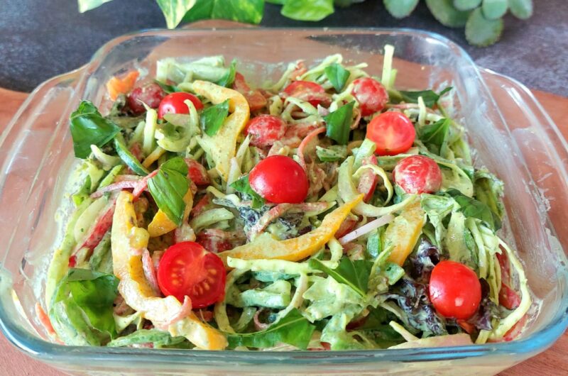 Healthy Pesto Salad